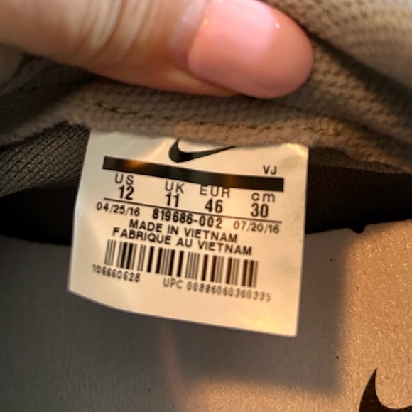 Nike Sock Dart Grey Slip-On Sneakers Mens Size 12 EUC - Picture 8 of 9